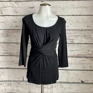 Boden faux wrap top